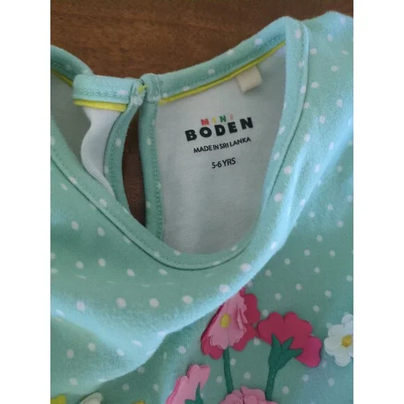 Mimi Boden Girls Flutter Twirly Dress size 5/6 - Picture 5 of 7